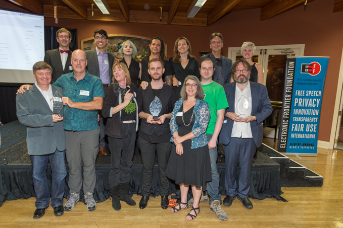 2015 Pioneer Award winners and presenters
